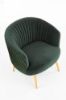 Obrazek Fotel Amy ciemny zielony