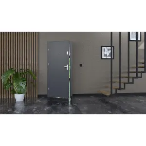 Obrazek Drzwi wewnętrzne wejściowe Kleopatra 80L grafit mat