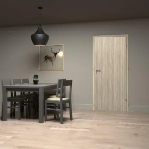Obrazek Drzwi wewnętrzne KLEOPATRA PEŁNA 0*0 90L Dąb Sonoma L2