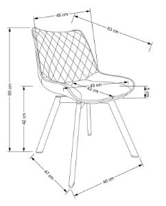 Obrazek Krzesło Blink czarny