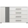 Obrazek Komoda Ascalon 2k4f 135 Biały 11013853
