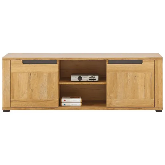 Obrazek Szafka RTV York Y-1 Dąb/Grafit