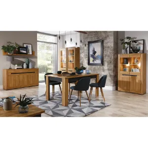 Obrazek Łóżko z pojemnikiem York Y-18 140x200 Dąb/Grafit