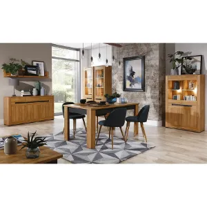 Obrazek Łóżko z pojemnikiem York Y-18 160x200 Dąb/Grafit