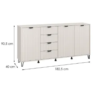 Obrazek Komoda Brest 4k4f Kaszmir 11013448