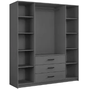 Obrazek Szafa Belluno 200 grafit