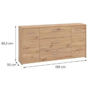 Obrazek Komoda Garona 3k3f Artisan 11011949