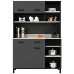 Obrazek Buffet Linda Antracyt 120 (NESSA)