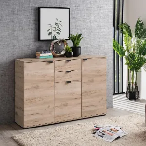 Obrazek Komoda Duerto 3k2f Szary Dąb 11008303