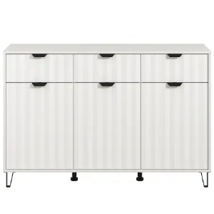 Obrazek Komoda Brest 3k3f Biała 11013617