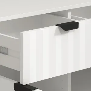 Obrazek Komoda Brest 3k3f Biała 11013617