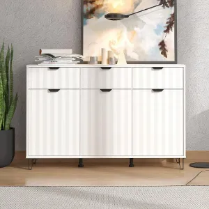 Obrazek Komoda Brest 3k3f Biała 11013617