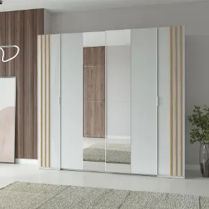 Obrazek Szafa Florencja 2d Biały/Dab Artisan