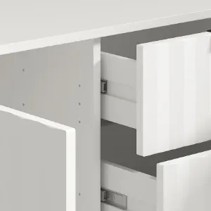 Obrazek Komoda Brest 4k4f Biała 11013621