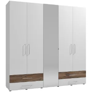 Obrazek Szafa Masilia 5k4fo Biała 11012269