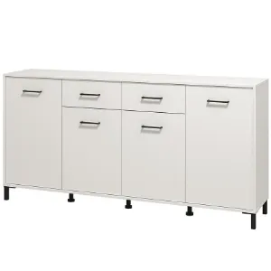 Obrazek Komoda Vienne 4k2f Biała 11013602