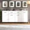 Obrazek Komoda Vienne 4k2f Biała 11013602