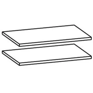 Obrazek Półki Aris As12 Dąb/Czarny