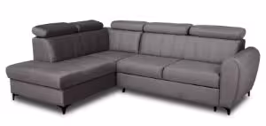 Obrazek Narożnik z funkcją spania Volare prawy popielaty