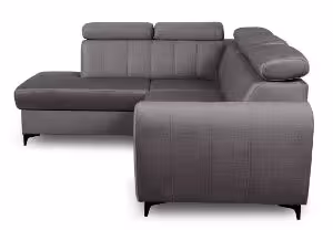 Obrazek Narożnik z funkcją spania Volare prawy popielaty