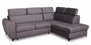 Obrazek Narożnik z funkcją spania Volare lewy popielaty