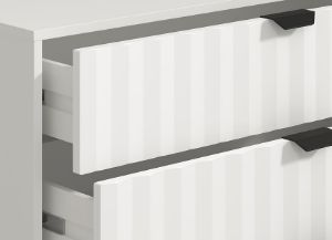 Obrazek Komoda Brest 4f Biała 11013619