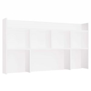 Obrazek Nadstawka do biurka 130 cm biały