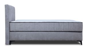 Obrazek Łóżko kontynentalne Santi 160x200 jasny popiel