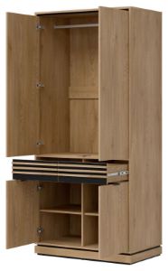 Obrazek Szafa czterodrzwiowa z szufladami Ferro FE08