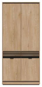 Obrazek Szafa czterodrzwiowa z szufladami Ferro FE08