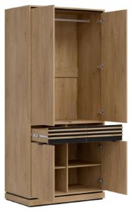 Obrazek Szafa czterodrzwiowa z szufladami Ferro FE08