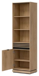 Obrazek Regał jednodrzwiowy z półkami Ferro FE06