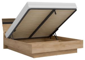 Obrazek Łóżko Ferro 18 z pojemnikiem i stelażem 180x200