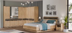 Obrazek Łóżko Ferro 18 z pojemnikiem i stelażem 180x200