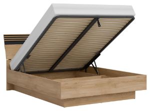 Obrazek Łóżko Ferro 18 z pojemnikiem i stelażem 160x200