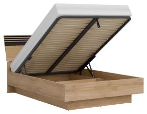 Obrazek Łóżko Ferro 18 z pojemnikiem i stelażem 120x200