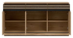 Obrazek Komoda trzydrzwiowa Ferro FE03 z trzema szufladami