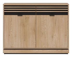 Obrazek Komoda dwudrzwiowa Ferro FE02 z szufladami