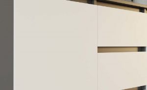 Obrazek Komoda Aramis 2D3S antracyt/biały