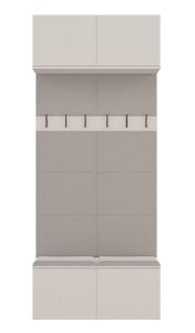 Obrazek Garderoba z podwójnym wieszakiem Hamar II 2W kaszmir beż