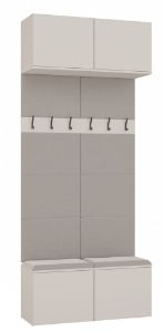 Obrazek Garderoba z podwójnym wieszakiem Hamar II 2W kaszmir beż