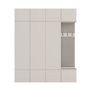 Obrazek Garderoba z wieszakiem Hamar IV 3SZ1W kaszmir beż