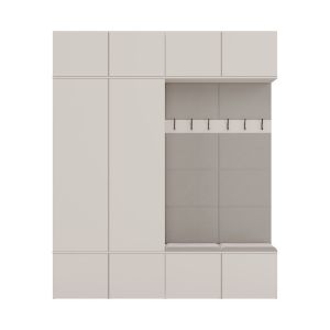 Obrazek Garderoba z podwójnym wieszakiem Hamar IV 2SZ2W kaszmir beż