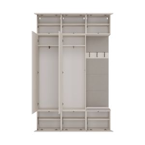 Obrazek Garderoba z wieszakiem Hamar III 2SZ1W kaszmir beż