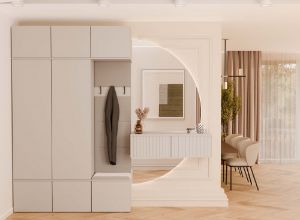 Obrazek Garderoba z wieszakiem Hamar III 2SZ1W kaszmir beż