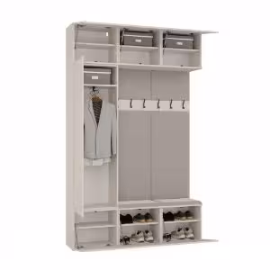 Obrazek Garderoba z podwójnym wieszakiem Hamar III 1SZ2W kaszmir beż