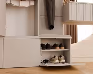 Obrazek Garderoba z podwójnym wieszakiem Hamar III 1SZ2W kaszmir beż