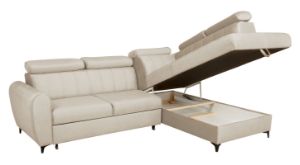 Obrazek Narożnik z funkcją spania Volare lewy beżowy