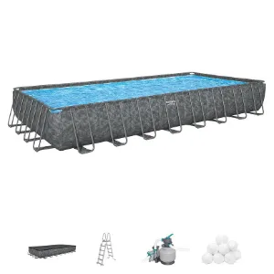 Obrazek Basen stelażowy prostokątny  APX 9.56x4.88x1.32m 561KJ