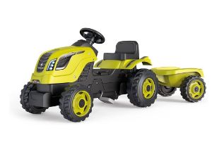 Obrazek Traktor z przyczepą XL zielony 710130 Smoby